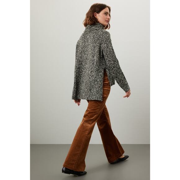 Adam Lippes Wool Blend High Low Cowl Neck Women’s Sweater Size S - Picture 3 of 9